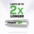 4X Energizer AAA 500mAh Rechargeable Batteries - TradeNRG UK
