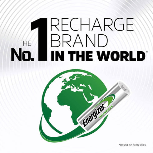 4X Energizer AAA 500mAh Rechargeable Batteries - TradeNRG UK