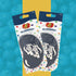 Jelly Belly Blueberry 2D Paper Hanging Air Freshener – Sweet Blueberry Scent for Car, Home & Office