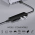 4 Port USB Hub 3.0 Ultra Slim Data Hub For Macbook Notebook HDD - TradeNRG UK - 4 Port USB Hub 3.0 Ultra Slim Data Hub For Macbook Notebook HDD - TradeNRG UK