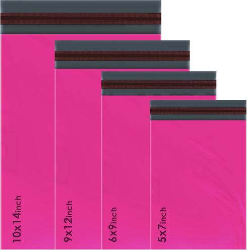 50 Mixed Grey Postage Bags Small to Large Parcels Bags 5 Sizes 10 Each Poly Mailing Bags - TradeNRG UK