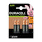 4x Duracell AAA 750mAh HR03 High Performance 1.2V Recharge Battery - TradeNRG UK