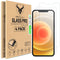 4x Screen Protector for iPhone 12/12 Pro 6.1 Inch Tempered Glass HD Film - TradeNRG UK