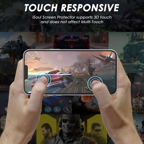 4x Screen Protector for iPhone 14 Plus / iPhone 13 Pro Max 6.7 Inch Tempered Glass Film - TradeNRG UK