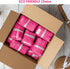 Paper Bubble Wrap Cushioning Roll, Packing Paper for Moving House, Shipping and Gift Wrapping - Sustainable Packaging Materials for Moving Boxes and Fragile Gift Bubble Wrap Alternative Pink 300mmx30M