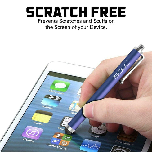 5x Touch Screen Stylus Fiber Touch Pen Fiber Tip for Mobile Phones - TradeNRG UK
