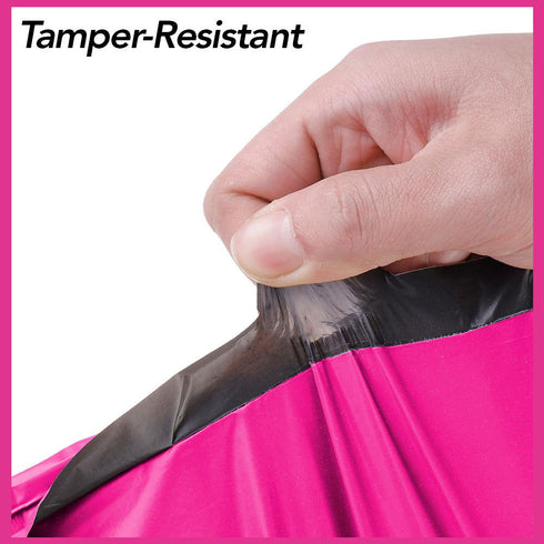 60 Mixed Hot Pink Mailing Postal Self-Seal Closure Plastic Bags Envelopes for Posting Clothes, Postal, Packaging, Shipping Bags Tempered Proof - TradeNRG UK
