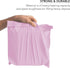500 Mixed Size Baby Pink Mailing Bags Self Seal 4 Size Strong Poly Plastic Envelopes