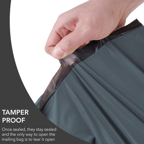 65 Mixed Grey Parcel Postage Mailing Bags 4 Sizes 10x14, 9x12, 6x9, 5x7 Assorted - TradeNRG UK