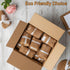 Paper Bubble Wrap Cushioning Roll, Packing Paper for Moving House, Shipping and Gift Wrapping - Sustainable Packaging Materials for Moving Boxes and Fragile Gift Bubble Wrap Alternative Brown 50cmx50M