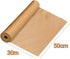 Paper Bubble Wrap Cushioning Roll, Packing Paper for Moving House, Shipping and Gift Wrapping - Sustainable Packaging Materials for Moving Boxes and Fragile Gift Bubble Wrap Alternative Brown 50cmx30M
