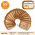 iSOUL Rectangular Air Fryer Liners, Disposable Baking Paper for Ninja Tower Air Fryer 120 Pack