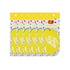 Jelly Belly Lemon Drop 2D Paper Jelly Bean Hanging Air Freshener – Zesty Lemon Scent for Car, Home & Office