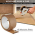 6 X Rolls General Purpose Brown Packing Tape - 48mm X 66m - TradeNRG UK