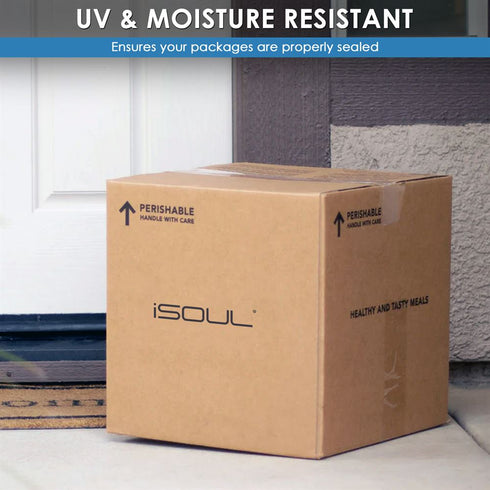 6 X Rolls General Purpose Clear Transparent Tape - 48mm x 66m - TradeNRG UK