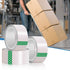 6 X Rolls General Purpose Clear Transparent Tape - 48mm x 66m - TradeNRG UK