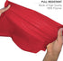 500 Mixed Size Red Mailing Bags Self Seal 4 Size Strong Poly Plastic Envelopes