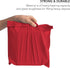 500 Mixed Size Red Mailing Bags Self Seal 4 Size Strong Poly Plastic Envelopes