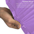 500 Mixed Size Purple Mailing Bags Self Seal 4 Size Strong Plastic Envelopes