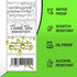 iSOUL Direct Thermal Labels, 50mm x 25mm Self-Adhesive Perforated UPC Barcode FBA Labels Stickers Compatible with Rollo, Zebra, MUNBYN, Toshiba, Citizen, Eltron Printers, 1 Roll