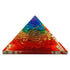 7 Seven Chakra Orgone Pyramid Reiki Healing Chakra Balancing Energy - TradeNRG UK