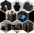 Paper Bubble Wrap Cushioning Roll, Packing Paper for Moving House, Shipping and Gift Wrapping - Sustainable Packaging Materials for Moving Boxes and Fragile Gift Bubble Wrap Alternative Black 300mmx30M