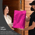 125 Assorted Mixed Hot Pink Mailing Poly Postal Self Seal Bags 5 Sizes 25 from Each iSOUL Extra Small to Large Postage Packaging Assorted Mailers Posting Shipping Post Parcels Package Bags