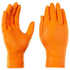 90X Orange Gloves 7.0 Mil Nitrile Disposable Glove Garage Gloves -XL - TradeNRG UK