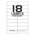 A4 Address Labels Stickers Self-Adhesive 1 To 84 Postage Labels Per Sheet - TradeNRG UK