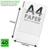 iSOUL A4 Plastic Value Punched Punch Pockets, 11 Hole Heavy Duty File Binder Pockets, 40 Micron Punched Pockets for Documents Folders Filling Plastic Wallets 200 Sleeves