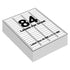 Address Labels Self Adhesive 84 Printer Labels per Sheet - 46mm x 11mm - TradeNRG UK