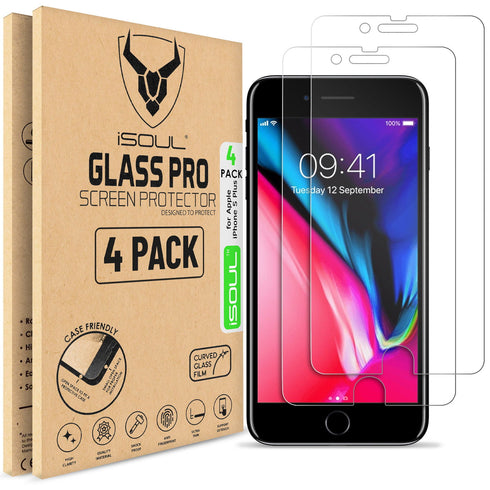 All Pack iPhone 8 Plus / 7 Plus / 6S Plus / 6 Plus Screen Protector Tempered Glass - TradeNRG UK