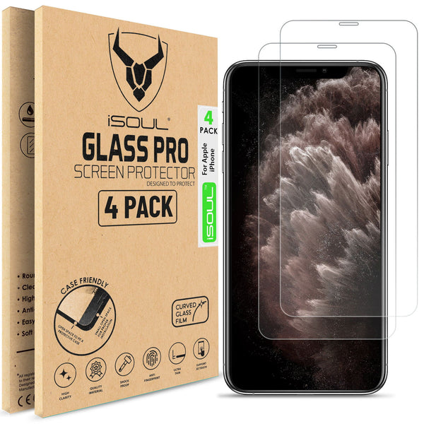 All Pack iSOUL iPhone 11 Pro / X / XS Tempered Glass Screen Protector - TradeNRG UK