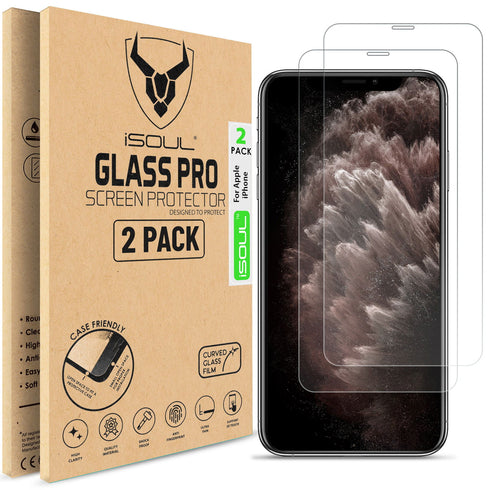 All Pack iSOUL iPhone 11 Pro / X / XS Tempered Glass Screen Protector - TradeNRG UK