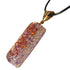 Amethyst Orgone Pendant Necklace Energy Healing & EMF Protection with Copper Coil - TradeNRG UK