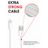Apple USB Sync Charge Data Lead iPhone Lightning Cable 10 CM 1 M 2M 3M - TradeNRG UK