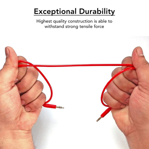 Aux Cable Audio Adapter MP3 Earphone Extension Lead 3.5mm Male - TradeNRG UK