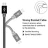 Best Quality Braided Micro USB Cable for Data Sync and Charging - TradeNRG UK