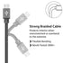 Best Quality Braided Micro USB Cable for Data Sync and Charging - TradeNRG UK
