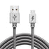 Best Quality Braided Micro USB Cable for Data Sync and Charging - TradeNRG UK