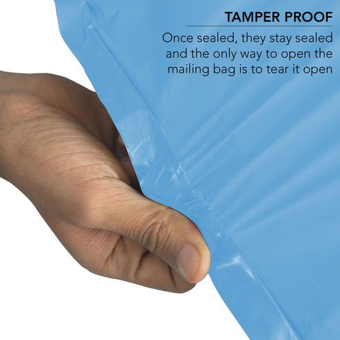 iSOUL Poly Mailer Bags 12x16 Self-Seal, Shipping Post Bag Envelopes 50 Pack Blue