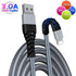 Braided Lightning Cable USB Heavy Duty Charger Charging Data Lead For iPhone's - TradeNRG UK