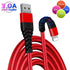 Braided Lightning Cable USB Heavy Duty Charger Charging Data Lead For iPhone's - TradeNRG UK