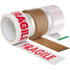 Brown Packing Tape Stong Fragile Tape and Clear Roll Packing Boxes 48mm X 66m - TradeNRG UK