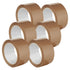 Brown Packing Tape Stong Fragile Tape and Clear Roll Packing Boxes 48mm X 66m - TradeNRG UK