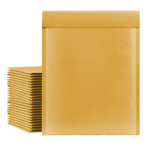 Bubble Envelope Mailer, Gold, 180mm x 265mm, All Pack - TradeNRG UK