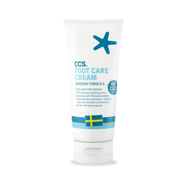 CCS Foot Care Cream 175 ML For Dry Skin Cracked Heels Urea Based Moistening - TradeNRG UK