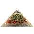 Clear Rose Quartz Amethyst Orgone Pyramid Reiki Chakra Aura Balancing - TradeNRG UK