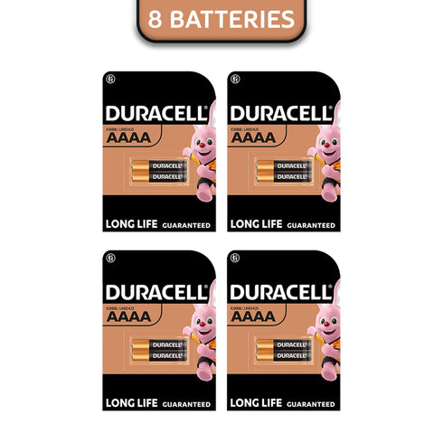 Duracell AAAA Alkaline Batteries MN2500 1.5V - Multi Battery Packs - TradeNRG UK