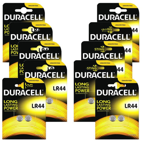 Duracell LR44 Watch battery Multi Drain 1.5V Alkaline Button Coin cell - TradeNRG UK